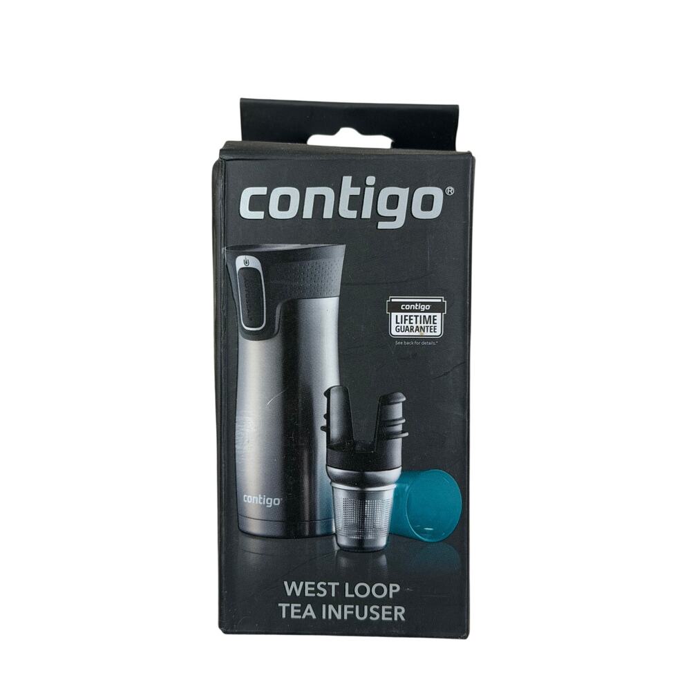 Contigo Stainless Steel Tea Infuser for West Loop Models with Drip Cup infuser
